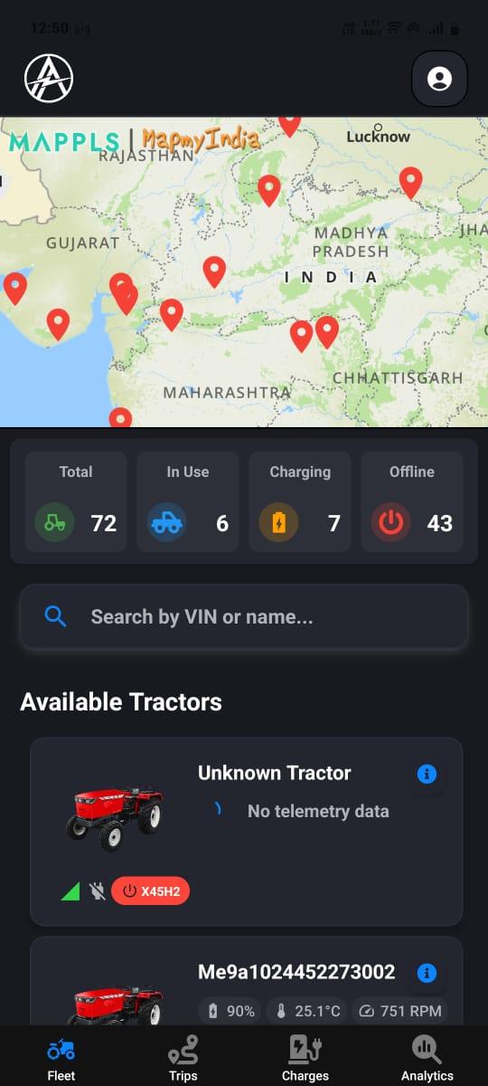 Mobile Analytics UI