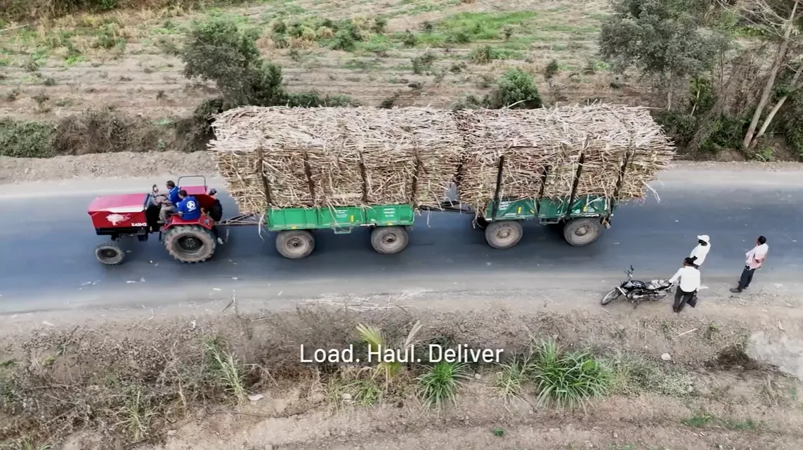 AutoNxt Electric Tractor in Action