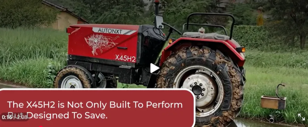 AutoNxt Electric Tractor in Action